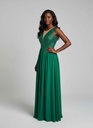 Selene Emerald Sequin Gown - 3