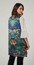 Marée Printed Waterfall Tunic - back