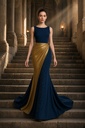 Regina Aurelia Draped Dress